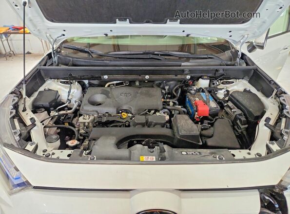 JTMP1RFVXPD095740 2023 TOYOTA RAV4 White Widok wnętrza z tyłu