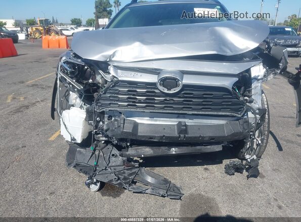 JTMR6RFV1LD006366 2020 TOYOTA RAV4 HYBRID Silver Front view