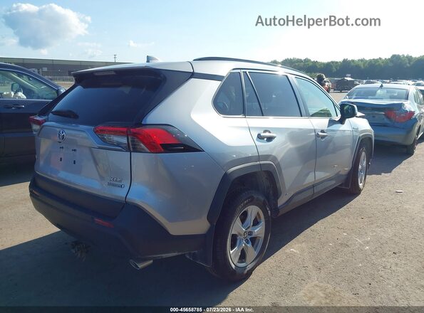 JTMR6RFV5LJ002161 2020 TOYOTA RAV4 HYBRID Gray Trasero derecho