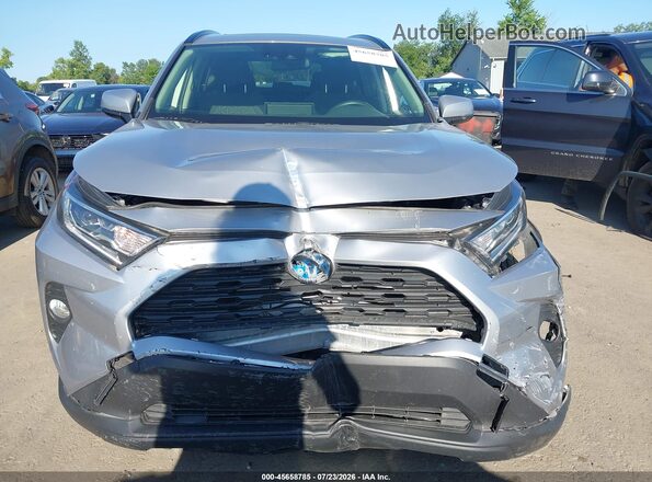 JTMR6RFV5LJ002161 2020 TOYOTA RAV4 HYBRID Gray Vista del cuadro de instrumentos