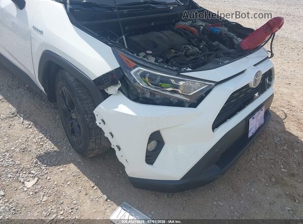 JTMR6RFV9MD509967 2021 TOYOTA RAV4 HYBRID White Вид спереду