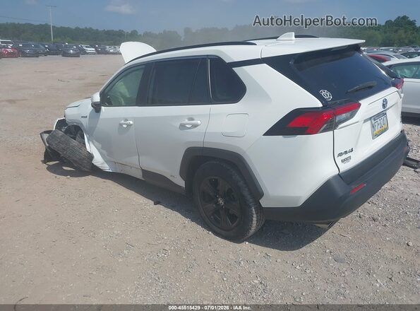 JTMR6RFV9MD509967 2021 TOYOTA RAV4 HYBRID White Задня ліва чверть