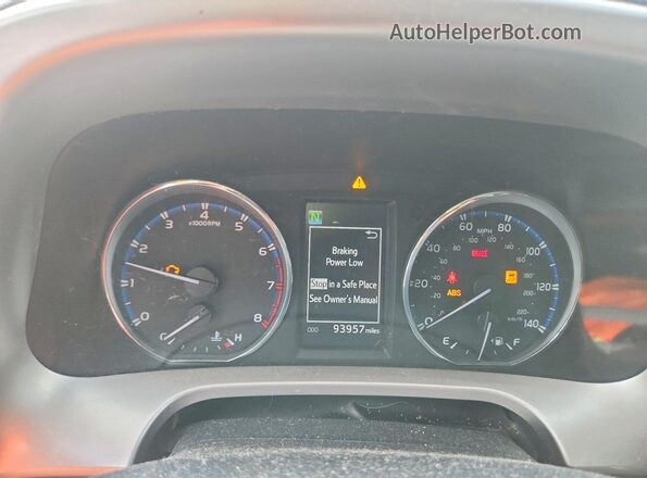 JTMRFREV0GJ066518 2016 TOYOTA RAV4 Orange Vista del cuadro de instrumentos