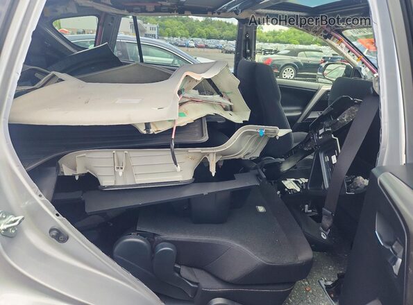 JTMRFREV0JD235295 2018 TOYOTA RAV4 Silver უკანა სალონის ხედი