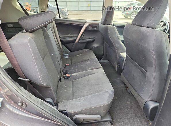 JTMRFREV0JJ229238 2018 TOYOTA RAV4 Gray Вид задніх сидінь