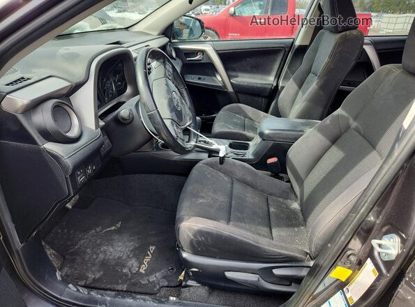 JTMRFREV0JJ229238 2018 TOYOTA RAV4 Gray Вид салону спереду