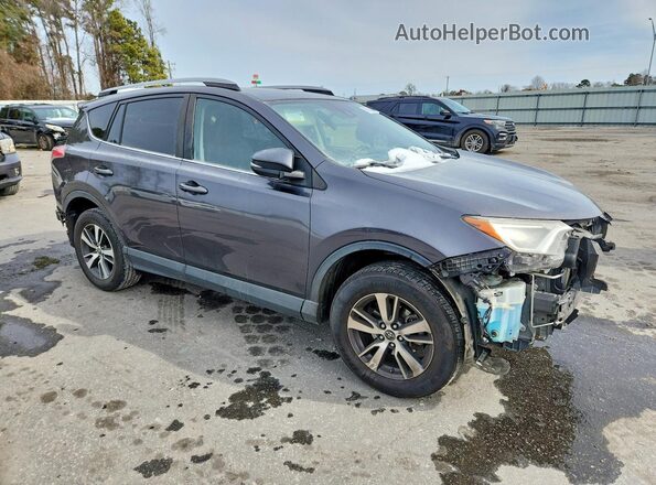 JTMRFREV0JJ229238 2018 TOYOTA RAV4 Gray Передня права чверть