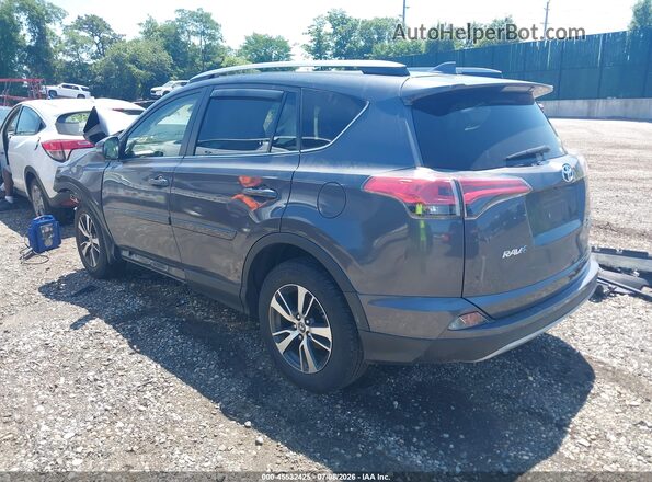 JTMRFREV0JJ726709 2018 TOYOTA RAV4 Gray Tył lewy