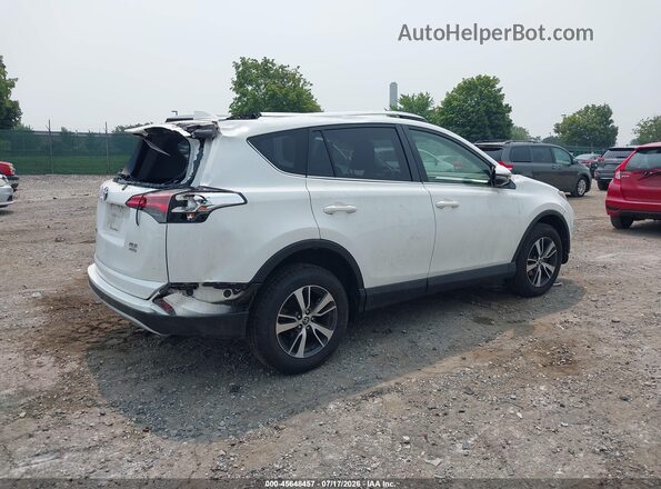 JTMRFREV1GD193129 2016 TOYOTA RAV4 White Задня права чверть