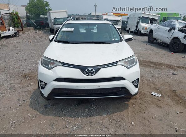 JTMRFREV1GD193129 2016 TOYOTA RAV4 White Вид щитка приладів