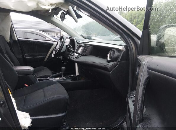JTMRFREV1HJ113475 2017 TOYOTA RAV4 Black Front interior view