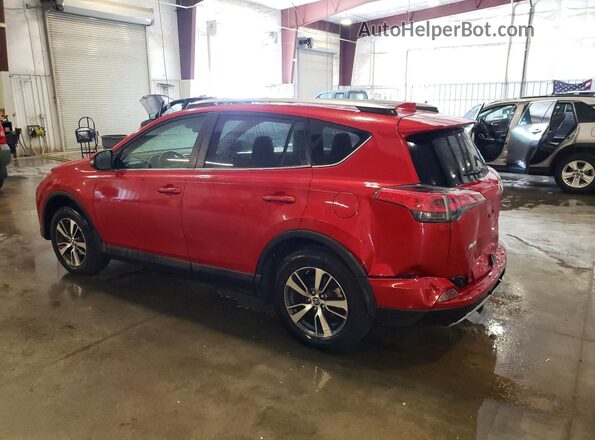 JTMRFREV1HJ171280 2017 TOYOTA RAV4 Red Tył lewy
