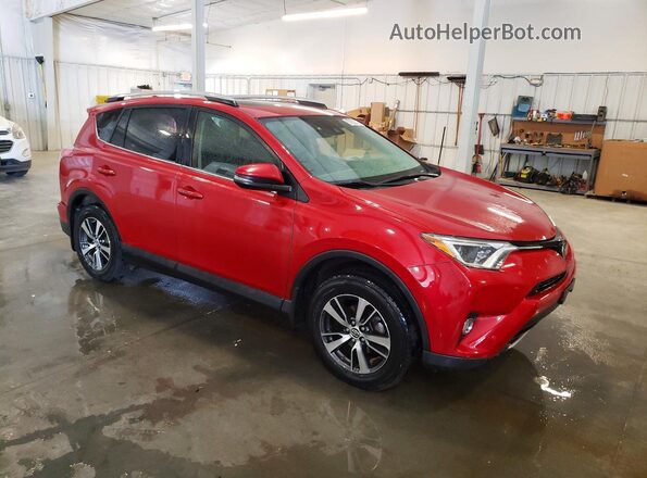 JTMRFREV1HJ171280 2017 TOYOTA RAV4 Red Przód prawy