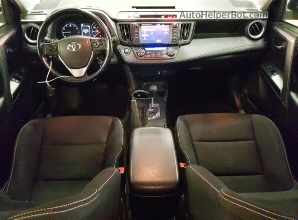 JTMRFREV1HJ171280 2017 TOYOTA RAV4 Red Widok deski rozdzielczej