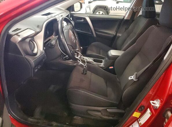 JTMRFREV1HJ171280 2017 TOYOTA RAV4 Red Widok wnętrza z przodu