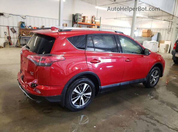 JTMRFREV1HJ171280 2017 TOYOTA RAV4 Red Tył prawy