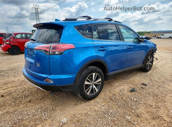 JTMRFREV2GJ067329 2016 TOYOTA RAV4 Blue Trasero derecho