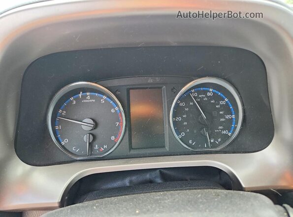 JTMRFREV2GJ067329 2016 TOYOTA RAV4 Blue Vista del cuadro de instrumentos