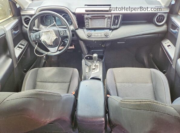 JTMRFREV2GJ067329 2016 TOYOTA RAV4 Blue Vista del salpicadero
