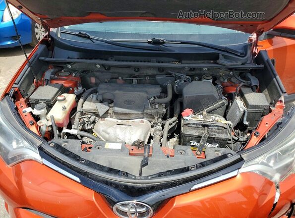 JTMRFREV2GJ071512 2016 TOYOTA RAV4 Orange Շարժիչի բաժամունքի տեսք