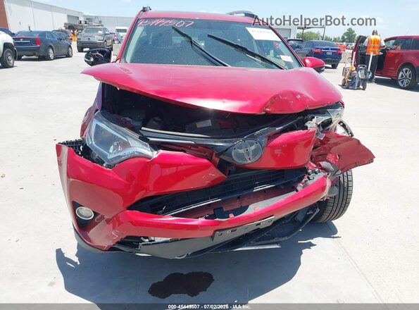 JTMRFREV2GJ073597 2016 TOYOTA RAV4 Burgundy Սարքավորումների վահանակի տեսք