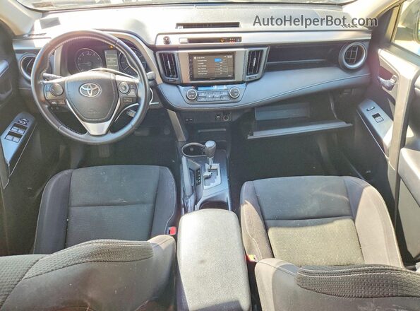 JTMRFREV2HD202129 2017 TOYOTA RAV4 Gray Vista del salpicadero