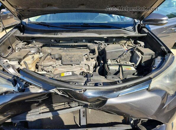 JTMRFREV2HD202129 2017 TOYOTA RAV4 Gray Vista del compartimento del motor