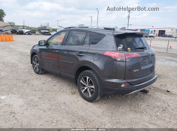 JTMRFREV2HJ147635 2017 TOYOTA RAV4 Gray უკანა მარცხენა