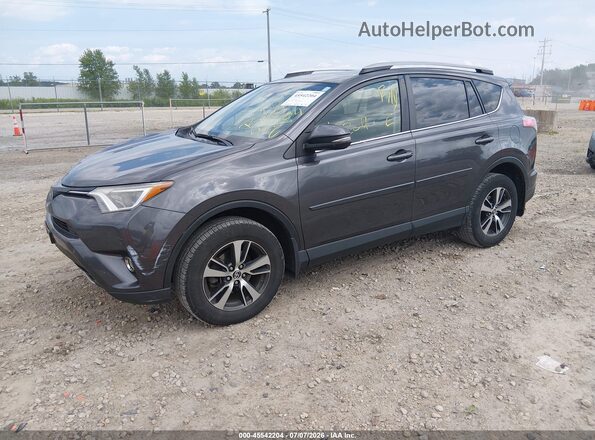JTMRFREV2HJ147635 2017 TOYOTA RAV4 Gray წინა მარცხენა ხედი სამი მეოთხედიდან