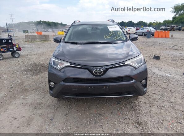 JTMRFREV2HJ147635 2017 TOYOTA RAV4 Gray ხელსაწყოთა პანელის ხედი