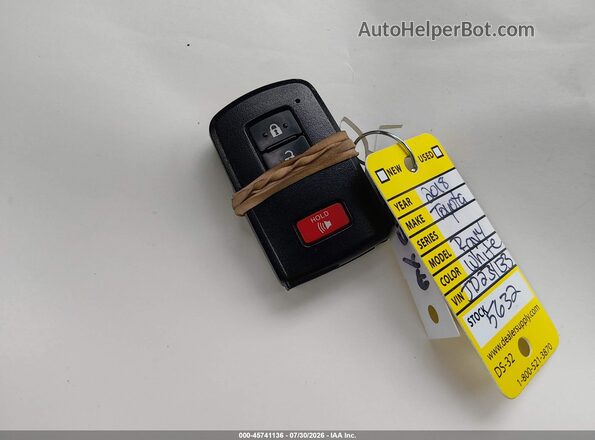 JTMRFREV2JD234133 2018 TOYOTA RAV4 Белый Вид панели приборов