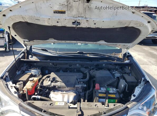 JTMRFREV2JJ198459 2018 TOYOTA RAV4 White Սալոնի հետևի տեսք