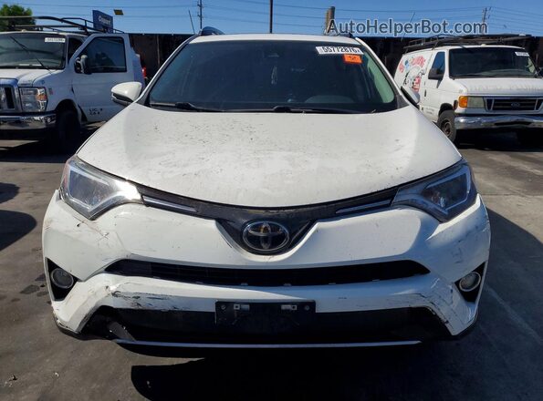 JTMRFREV2JJ198459 2018 TOYOTA RAV4 White Դիմացի տեսք