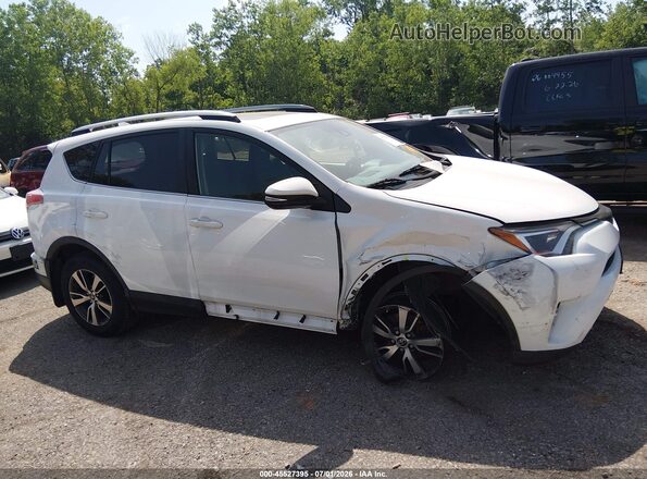 JTMRFREV2JJ234005 2018 TOYOTA RAV4 White Սալոնի հետևի տեսք