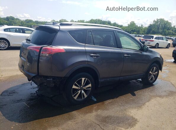 JTMRFREV2JJ718191 2018 TOYOTA RAV4 Gray Задня права чверть