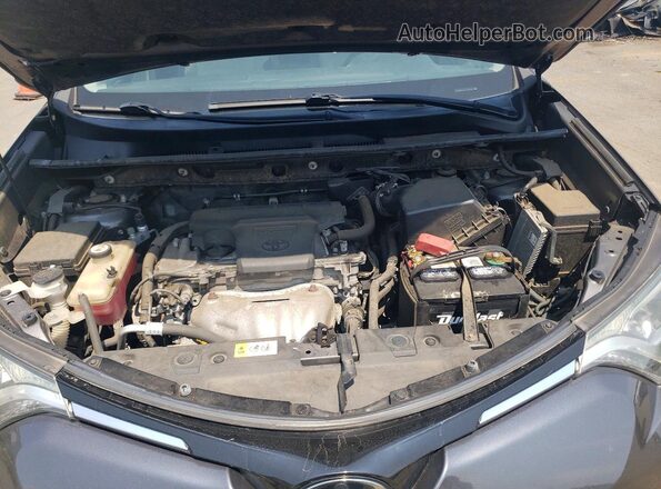 JTMRFREV2JJ718191 2018 TOYOTA RAV4 Gray Вид задньої частини салону