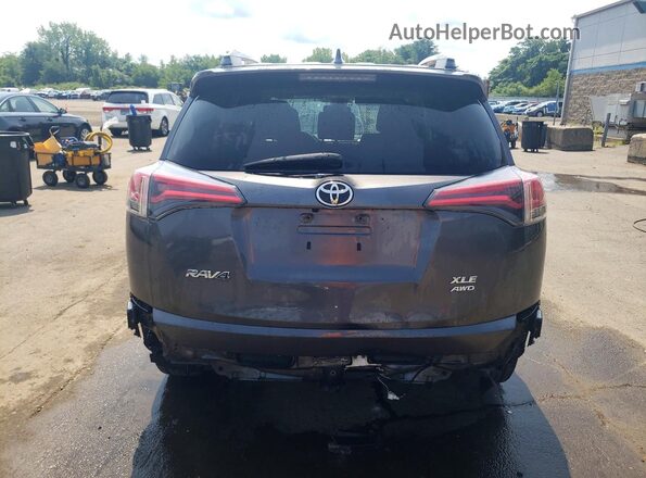JTMRFREV2JJ718191 2018 TOYOTA RAV4 Gray Вид ззаду