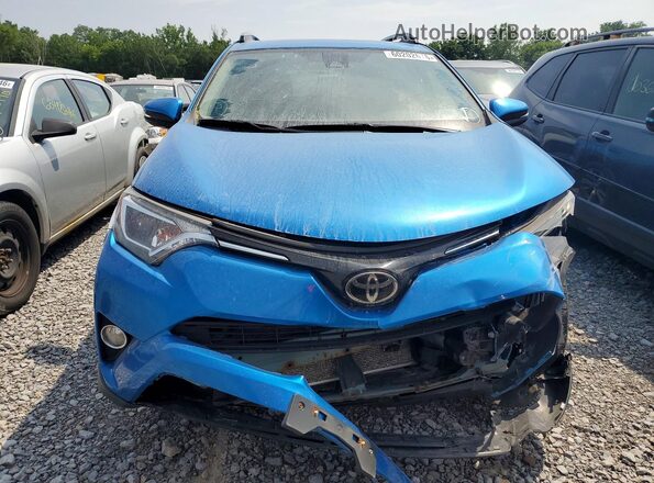 JTMRFREV2JJ720197 2018 TOYOTA RAV4 Blue Widok z przodu
