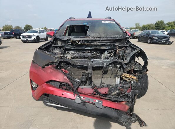 JTMRFREV3HJ112330 2017 TOYOTA RAV4 Red Front view
