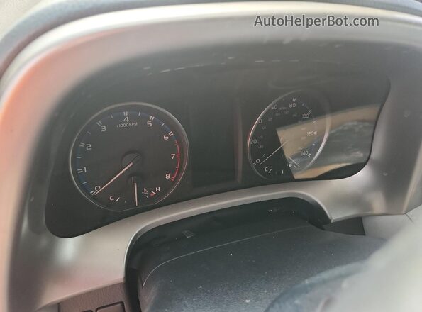 JTMRFREV3HJ112330 2017 TOYOTA RAV4 Red Instrument cluster view