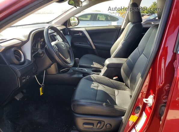 JTMRFREV3JD249790 2018 TOYOTA RAV4 Red წინა სალონის ხედი