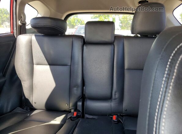 JTMRFREV3JD249790 2018 TOYOTA RAV4 Red უკანა სავარძლების ხედი
