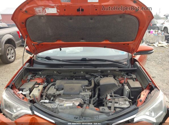 JTMRFREV4GD185882 2016 TOYOTA RAV4 Orange უკანა ხედი
