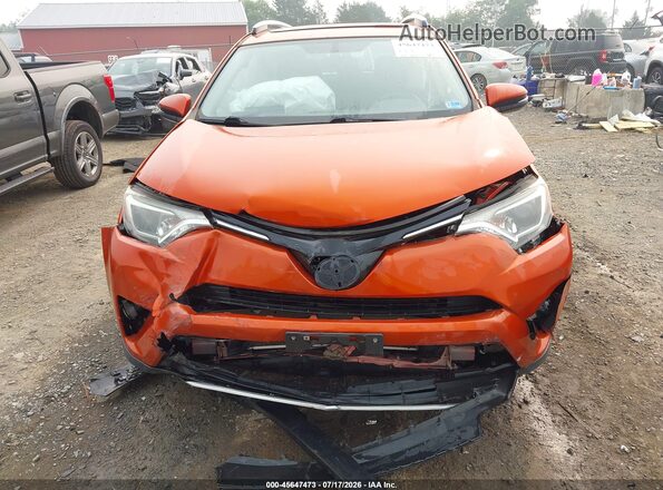 JTMRFREV4GD185882 2016 TOYOTA RAV4 Orange წინა ხედი