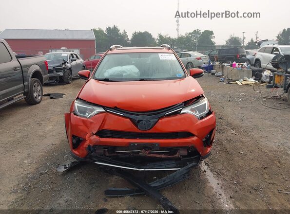 JTMRFREV4GD185882 2016 TOYOTA RAV4 Orange ხელსაწყოთა პანელის ხედი