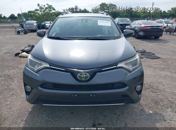 JTMRFREV4HD217179 2017 TOYOTA RAV4 Gray Սարքավորումների վահանակի տեսք