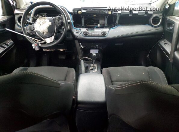 JTMRFREV4HD217621 2017 TOYOTA RAV4 Серый Вид панели приборов