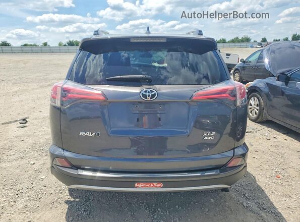 JTMRFREV4JD230214 2018 TOYOTA RAV4 Silver Widok z tyłu