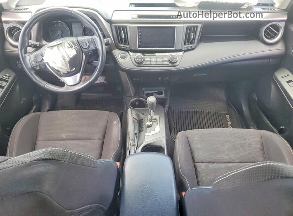 JTMRFREV4JD230214 2018 TOYOTA RAV4 Silver Widok deski rozdzielczej