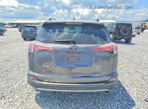 JTMRFREV4JD244288 2018 TOYOTA RAV4 Серый Вид сзади